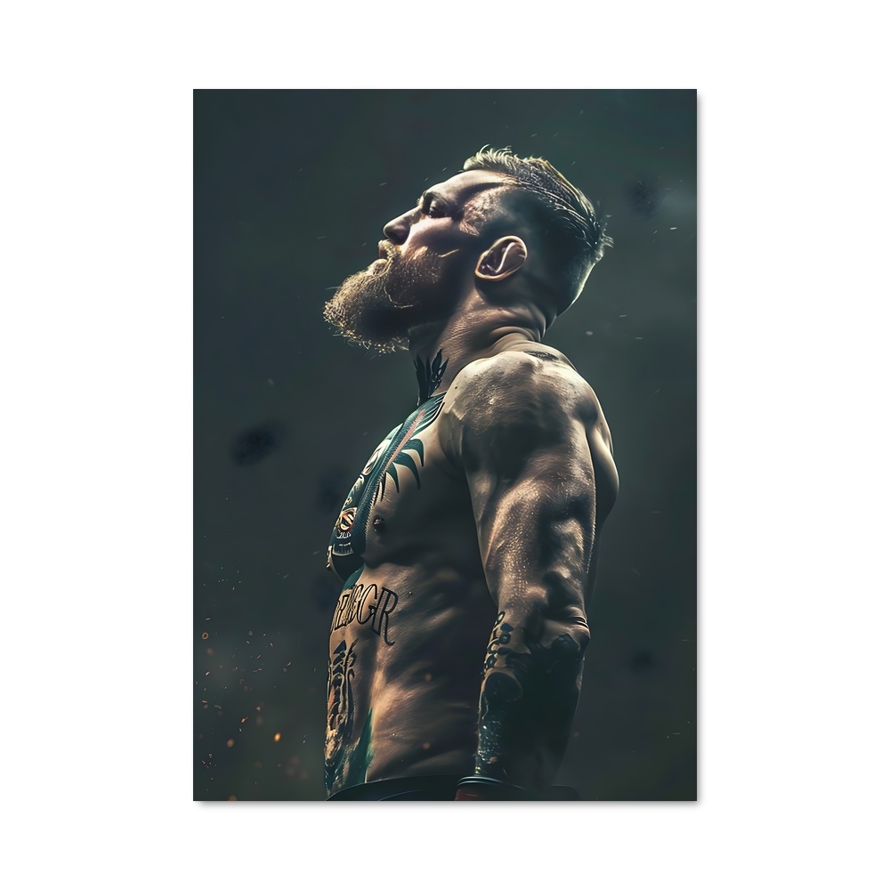 Poster Conor le Gladiateur – affiche MMA